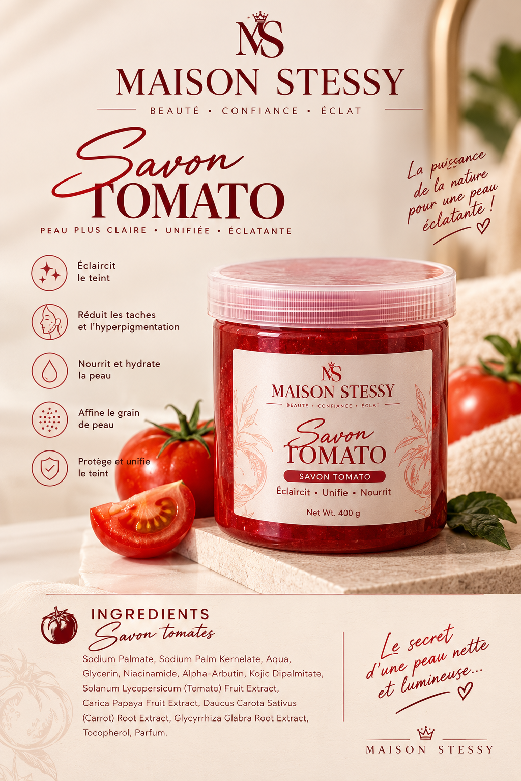 SAVON TOMATO